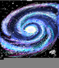 Milky Way Line Clipart Image