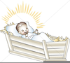 Jesus Manger Clipart Image