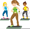 Clipart Step Aerobic Image