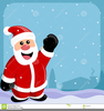 Moving Clipart Santa Image