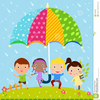 Free Clipart Children Playing Image