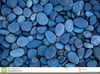 Blue Landscaping Pebbles Image