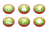 Christmas Buttons 1 Image