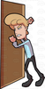 Hand Knocking On Door Clipart Image