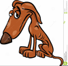 Hungry Dog Clipart Image