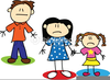 Unhappy Family Clipart Image