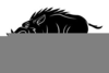 Free Razorback Clipart Image