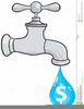 Water Faucet Clipart Image