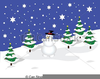 Free Clipart Winter Scene Image