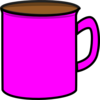 Pink Mug Clip Art