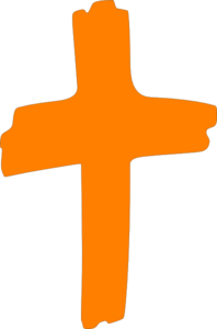 Orange Cross Clip Art