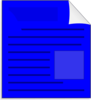 Bluedoc Clip Art