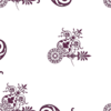 Purple Motif Clip Art