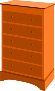 Chest Of Drawers Clip Art