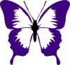 Purple Butterfly Clip Art