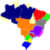 Mapa Brasil Clip Art