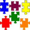 Jigsaw Puzzle  Clip Art