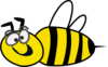 Funny Bee Clip Art