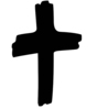 Abstract Black Cross Clip Art