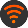 Wifi Orange Up Clip Art