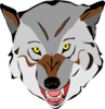 Grey Wolf Clip Art