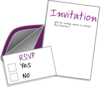 Invite Card Clip Art