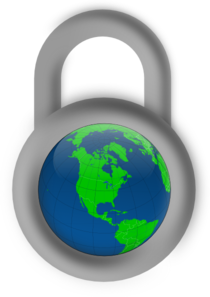 Secure The World Clip Art