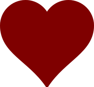 Small Red Heart With Transparent Background Clip Art