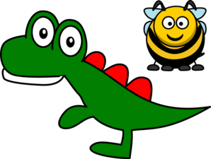 Honeybee And Yoshi Clip Art