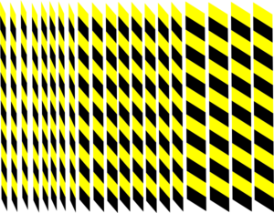 Hazard Stripes Variety Clip Art