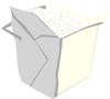 Take Out Box Simple Clip Art