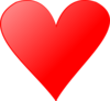 Red Heart 4 Clip Art