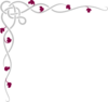 Magenta Vine Clip Art