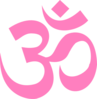 Pink Om Clip Art