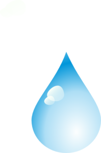 Single Drop  Clip Art
