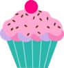 Pink Cupcake Clip Art