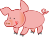 Small Pig 3 Clip Art