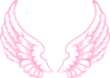 Pink Guardian Angel Wings Clip Art