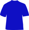 Blue T-shirt Clip Art