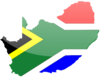 South African Flag Clip Art