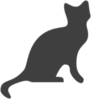 Darkgraycat Clip Art