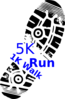 Trail Run3 Clip Art