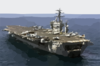 Uss Nimitz (cvn 68) Transits The Arabian Gulf As It Prepares For Flight Quarters. Clip Art