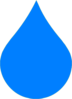 Blue Drop Clip Art