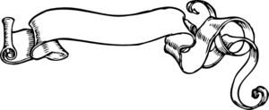 Scroll Banner Large Clip Art