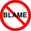 Do Not Blame Clip Art