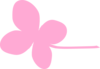 Pink Clover Clip Art