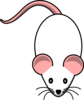 White Mouse Clip Art