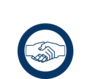 Blue Hand Shake Clip Art