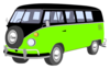 Pacman Camper Van5 Clip Art